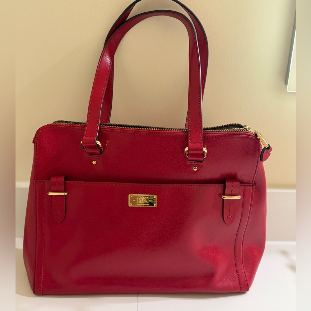 Red Leather handbag